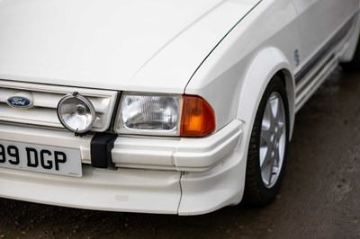 Lot 50 - 1985 Ford Escort RS Turbo