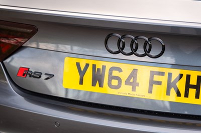 Lot 78 - 2014 Audi RS7 Sportback