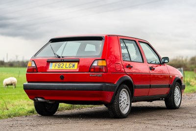 Lot 53 - 1989 Volkswagen Golf GTi