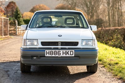 Lot 62 - 1991 Vauxhall Nova SR