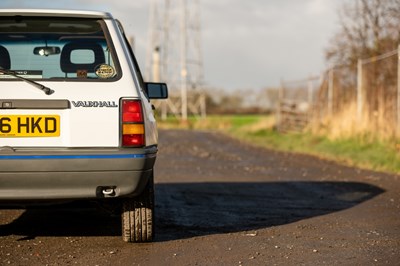 Lot 62 - 1991 Vauxhall Nova SR