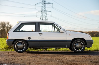 Lot 62 - 1991 Vauxhall Nova SR