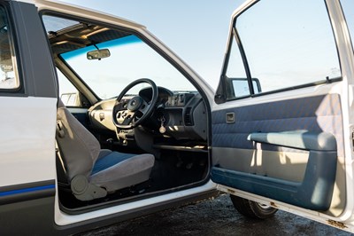 Lot 62 - 1991 Vauxhall Nova SR
