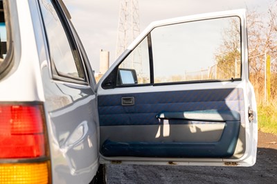 Lot 62 - 1991 Vauxhall Nova SR
