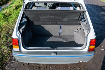 Lot 62 - 1991 Vauxhall Nova SR