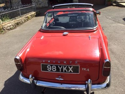 Lot 92 - 1962 Triumph TR4