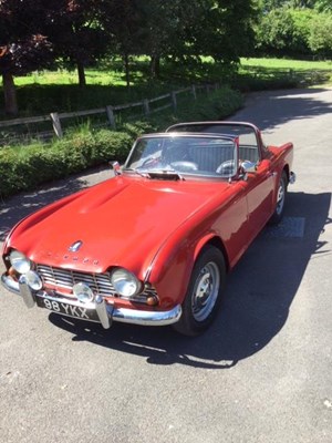 Lot 92 - 1962 Triumph TR4