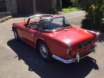 Lot 92 - 1962 Triumph TR4