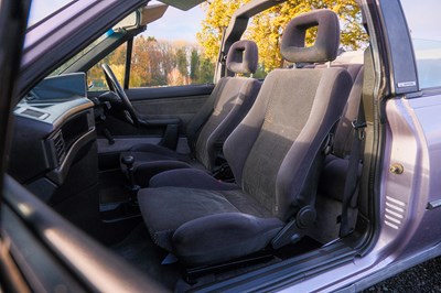 Lot 101 - 1990 Astra GTE Cabriolet