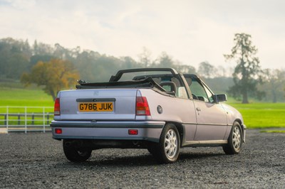 Lot 101 - 1990 Astra GTE Cabriolet