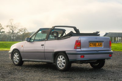 Lot 101 - 1990 Astra GTE Cabriolet