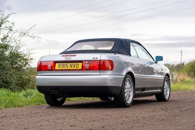 Lot 104 - 1998 Audi 80 Cabriolet