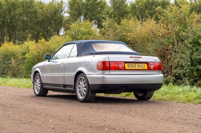 Lot 104 - 1998 Audi 80 Cabriolet