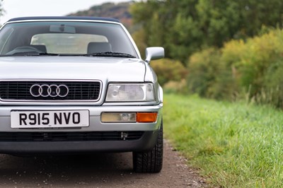 Lot 104 - 1998 Audi 80 Cabriolet