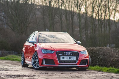Lot 47 - 2016 Audi RS3 Sportback
