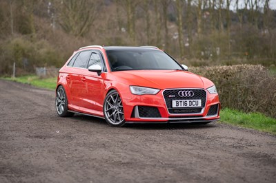 Lot 47 - 2016 Audi RS3 Sportback