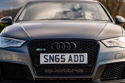 Lot 50 - 2015 Audi RS3 Sportback