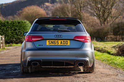 Lot 50 - 2015 Audi RS3 Sportback