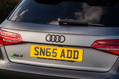 Lot 50 - 2015 Audi RS3 Sportback