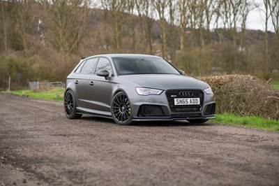 Lot 50 - 2015 Audi RS3 Sportback