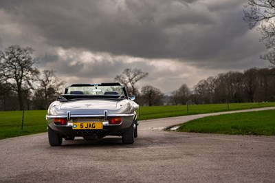 Lot 55 - 1973 Jaguar E-Type Series III V12 Roadster