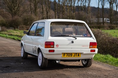 Lot 65 - 1988 MG Metro