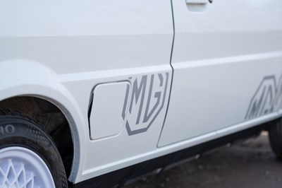 Lot 65 - 1988 MG Metro