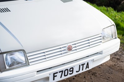 Lot 65 - 1988 MG Metro