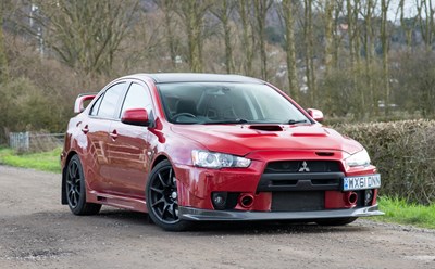Lot 45 - 2011 Mitsubishi Lancer Evo FQ400