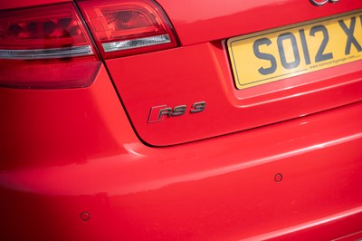 Lot 53 - 2012 Audi RS3 Sportback