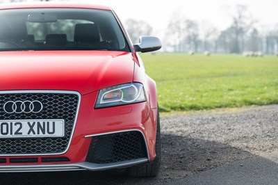 Lot 53 - 2012 Audi RS3 Sportback