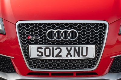 Lot 53 - 2012 Audi RS3 Sportback