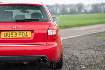 Lot 91 - 2003 Audi S4 Avant