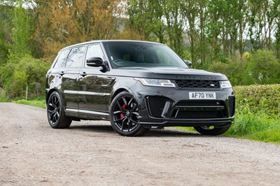 Lot 45 - 2020 Range Rover SVR