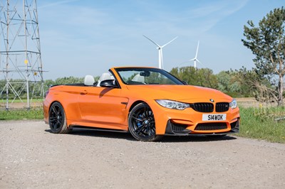 Lot 56 - 2015 BMW M4 Convertible