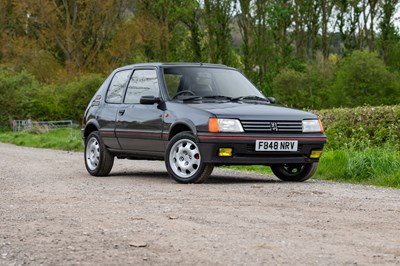 Lot 1988 Peugeot 205 GTI 1.9