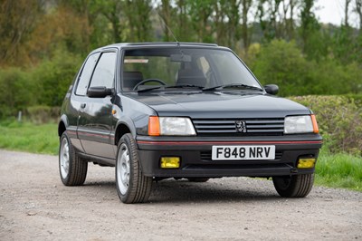 Lot 1988 Peugeot 205 GTI 1.9