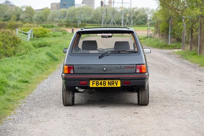 Lot 1988 Peugeot 205 GTI 1.9