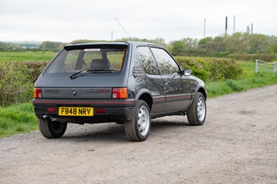 Lot 1988 Peugeot 205 GTI 1.9