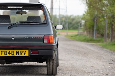 Lot 1988 Peugeot 205 GTI 1.9