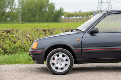 Lot 1988 Peugeot 205 GTI 1.9