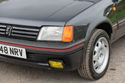 Lot 1988 Peugeot 205 GTI 1.9