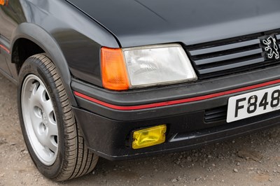 Lot 1988 Peugeot 205 GTI 1.9