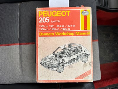 Lot 1988 Peugeot 205 GTI 1.9