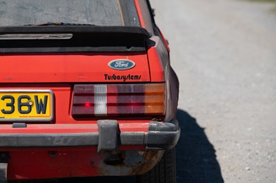 Lot 15 - 1980 Ford Escort XR3