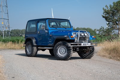 Lot 54 - 1993 Jeep Wrangler 4.0 Litre
