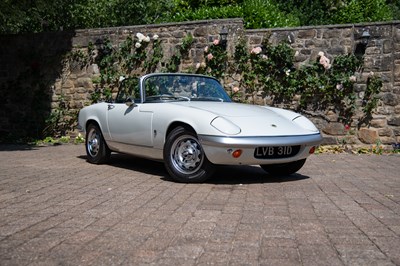 Lot 49 - 1966 Lotus Elan S3 SE Drop Head Coupé