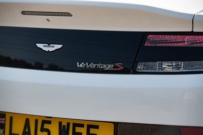 Lot 2015 Aston Martin Vantage V12 S