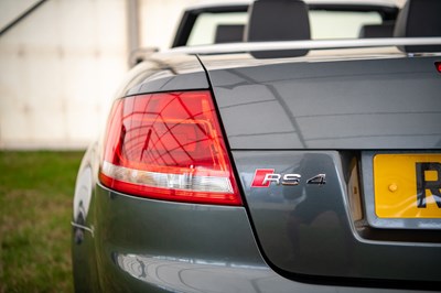 Lot 39 - 2007 Audi RS4 Convertible