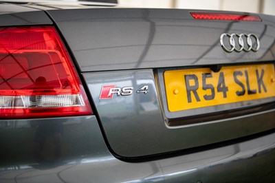 Lot 39 - 2007 Audi RS4 Convertible